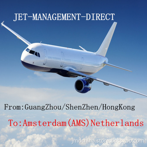 Air Freight From Shenzhen or Hongkong to Amsterdam (AMS) Netherlands (Direct Flight)